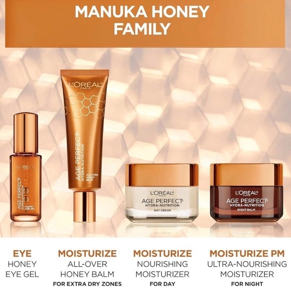 L'Oreal Paris Age Perfect Hydra Nutrition All Over Honey Balm - Picture 5 of 6